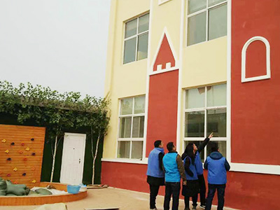 新鄉(xiāng)冠英雙語幼兒(ér)園裝修計(jì)案例