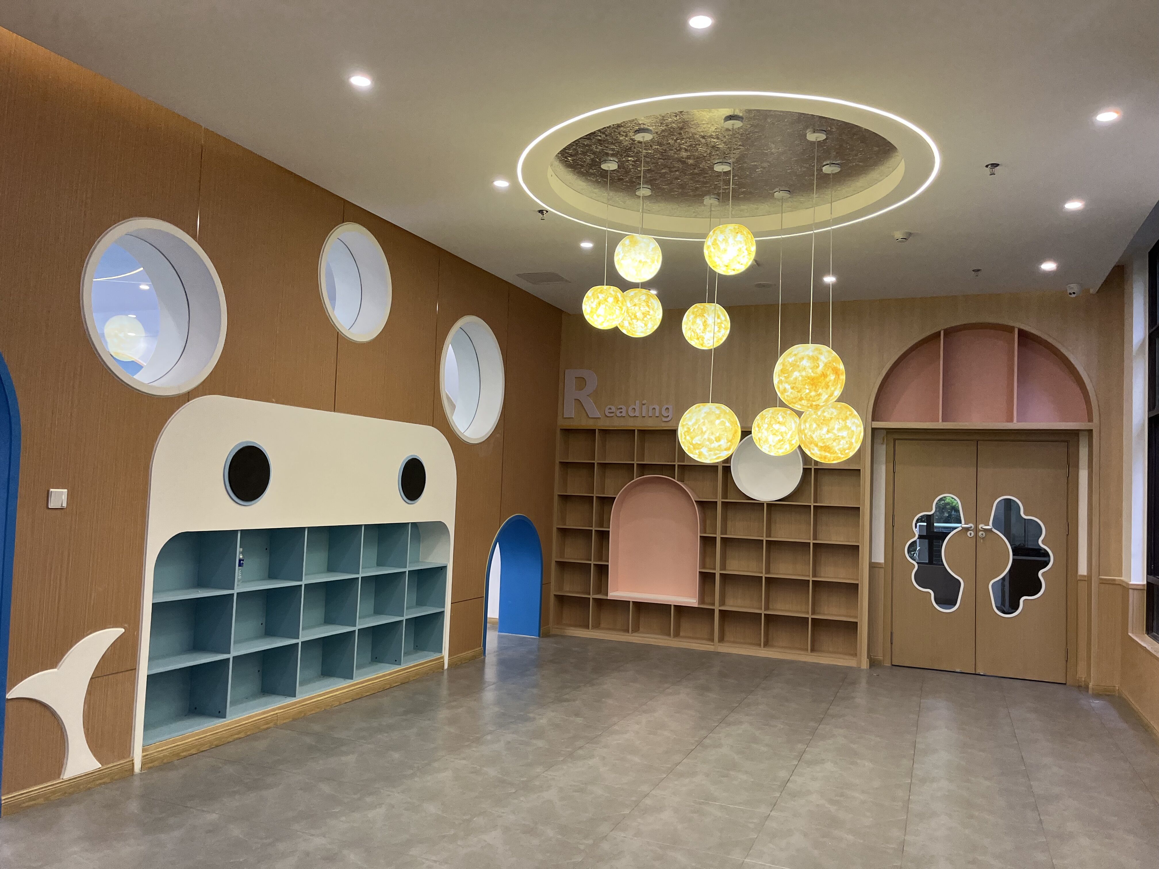 幼兒(ér)園閱讀角實景