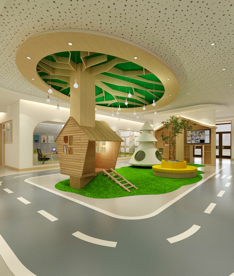 沈丘小(xiǎo)哈佛幼兒(ér)園-金(jīn)石裝飾設計(jì)案例