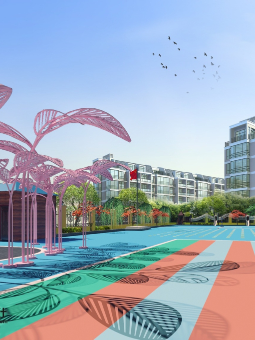 鄭州市(shì)京師(shī)幼學幼兒(ér)園戶外(wài)設計(jì)裝修