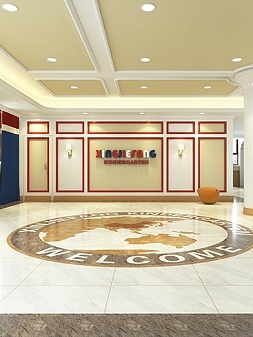 五建新街(jiē)坊幼兒(ér)園-金(jīn)石裝飾裝修案例