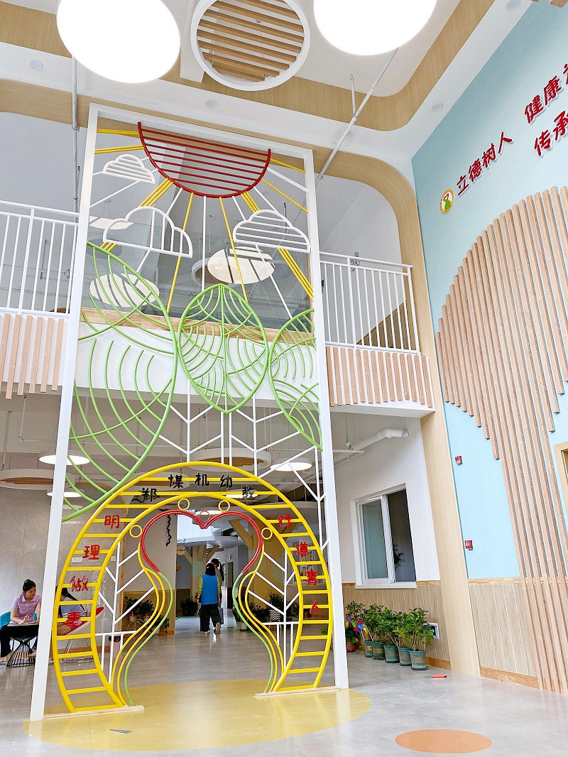 幼兒(ér)園大廳實景
