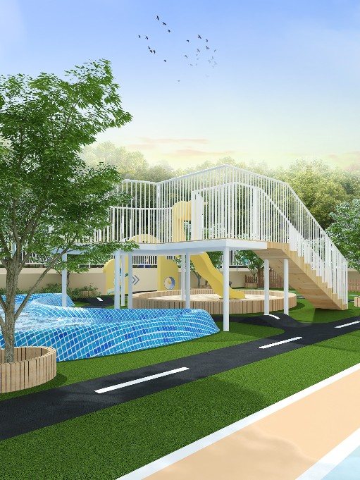 恩施市(shì)睿思新概念幼兒(ér)園-金(jīn)石裝飾設計(jì)案例