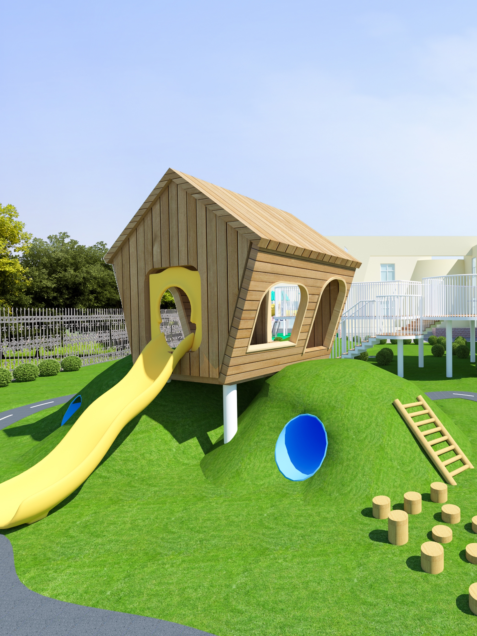 宇華實驗雙語幼兒(ér)園-金(jīn)石裝飾裝修案例