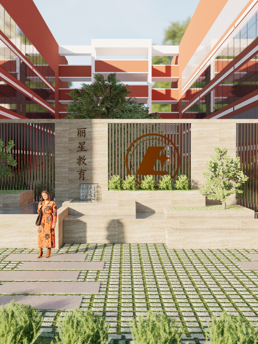 開(kāi)封麗(lì)星中學-校(xiào)園文(wén)化(huà)設計(jì)案例