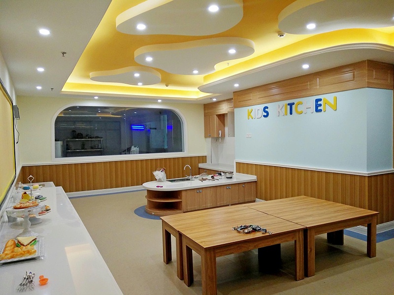 幼兒(ér)園食育坊實景
