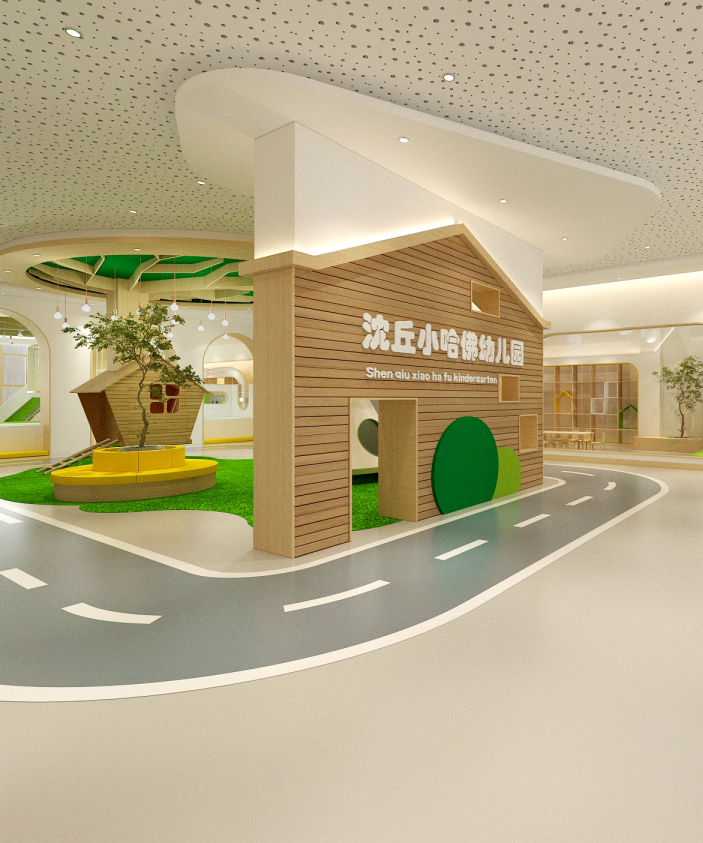 沈丘小(xiǎo)哈佛幼兒(ér)園-金(jīn)石裝飾設計(jì)案例